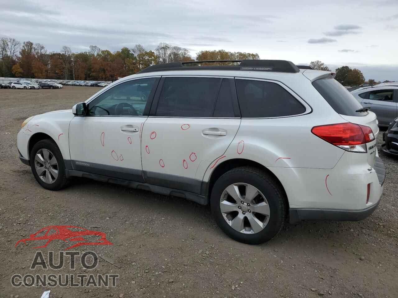 SUBARU OUTBACK 2010 - 4S4BRBKC3A3373014