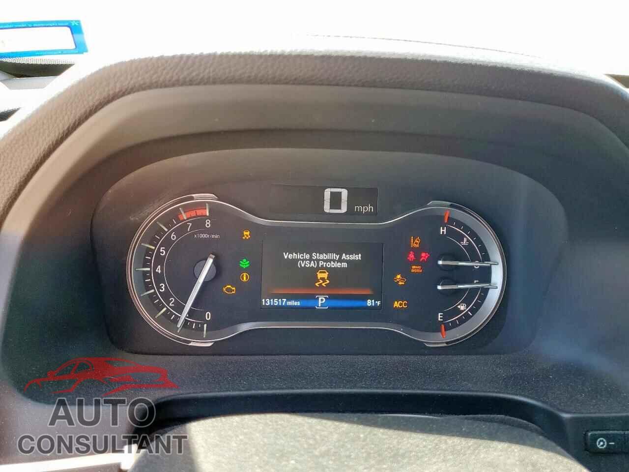 HONDA RIDGELINE 2017 - 5FPYK3F71HB033239