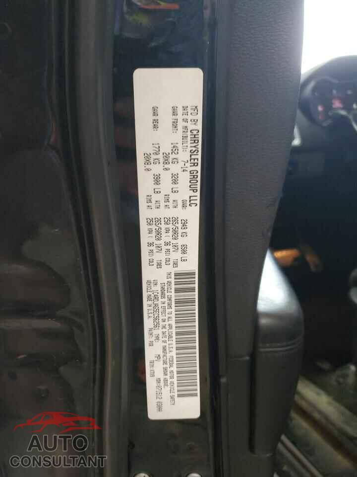 DODGE DURANGO 2014 - 1C4RDJAG5EC562561