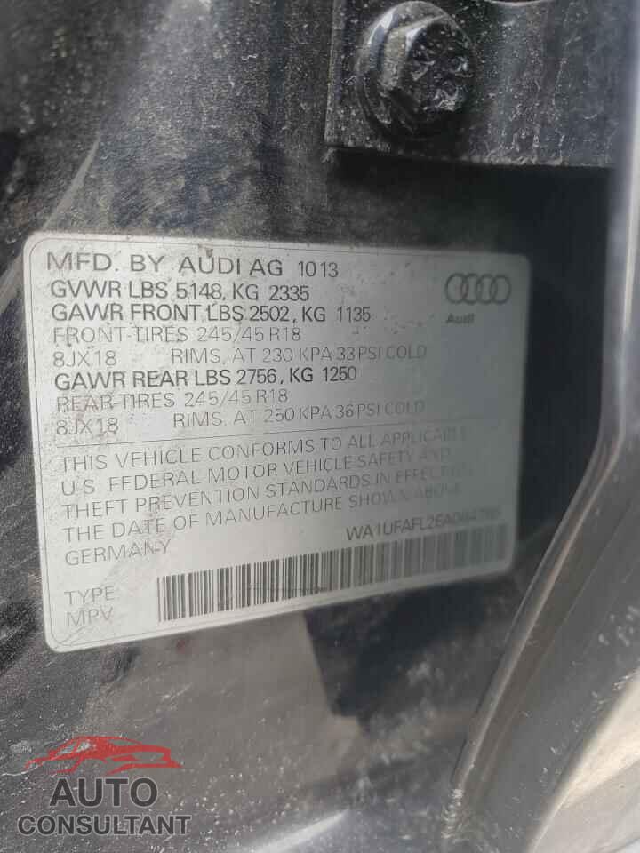 AUDI A4 2014 - WA1UFAFL2EA064785