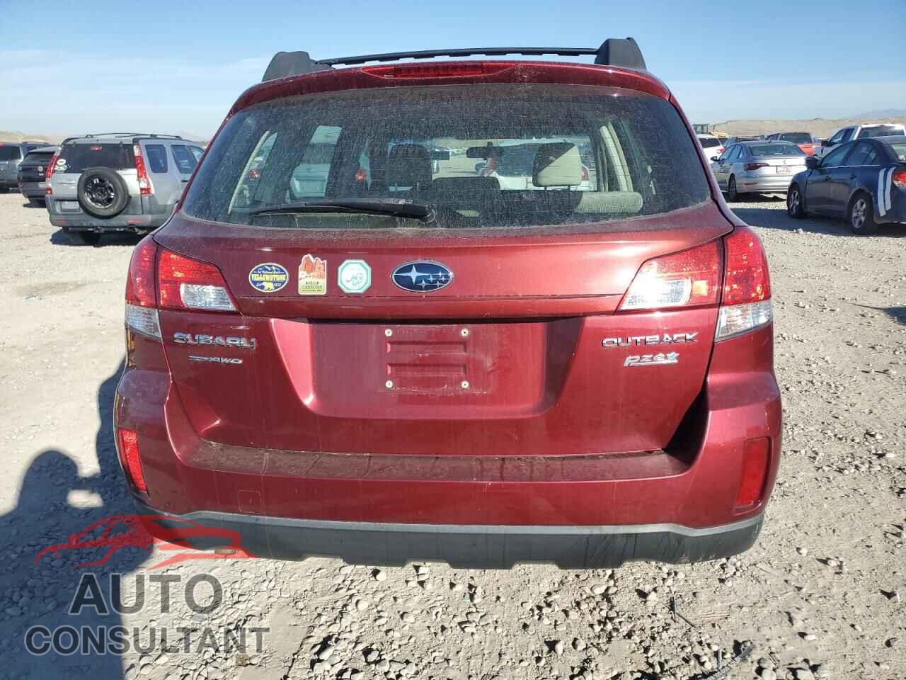 SUBARU OUTBACK 2011 - 4S4BRBAC8B3376624