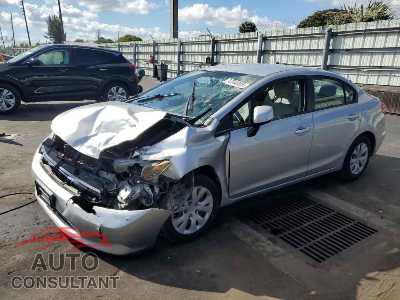 HONDA CIVIC 2012 - 19XFB2F59CE311683
