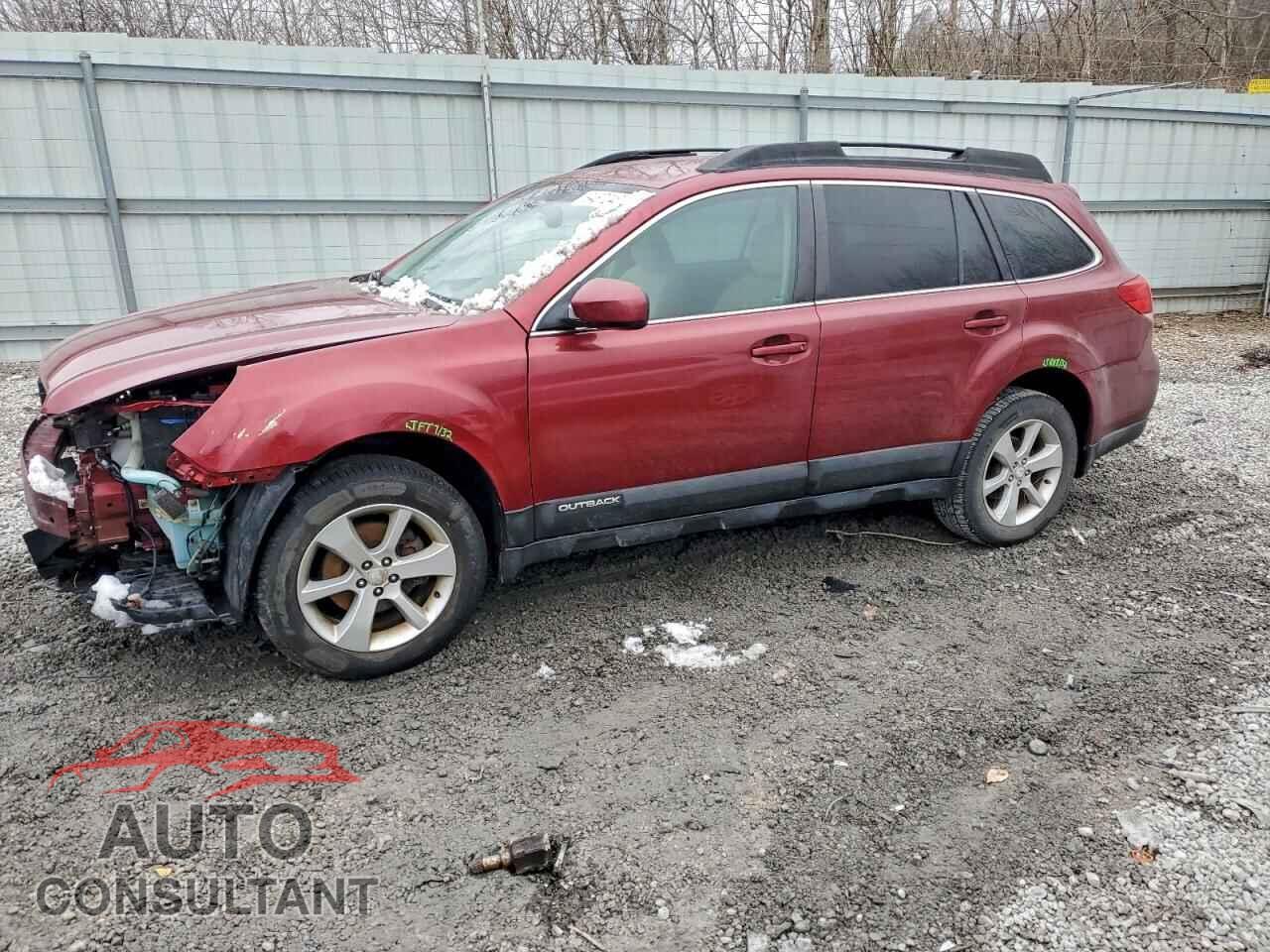 SUBARU OUTBACK 2014 - 4S4BRBCC0E3219350