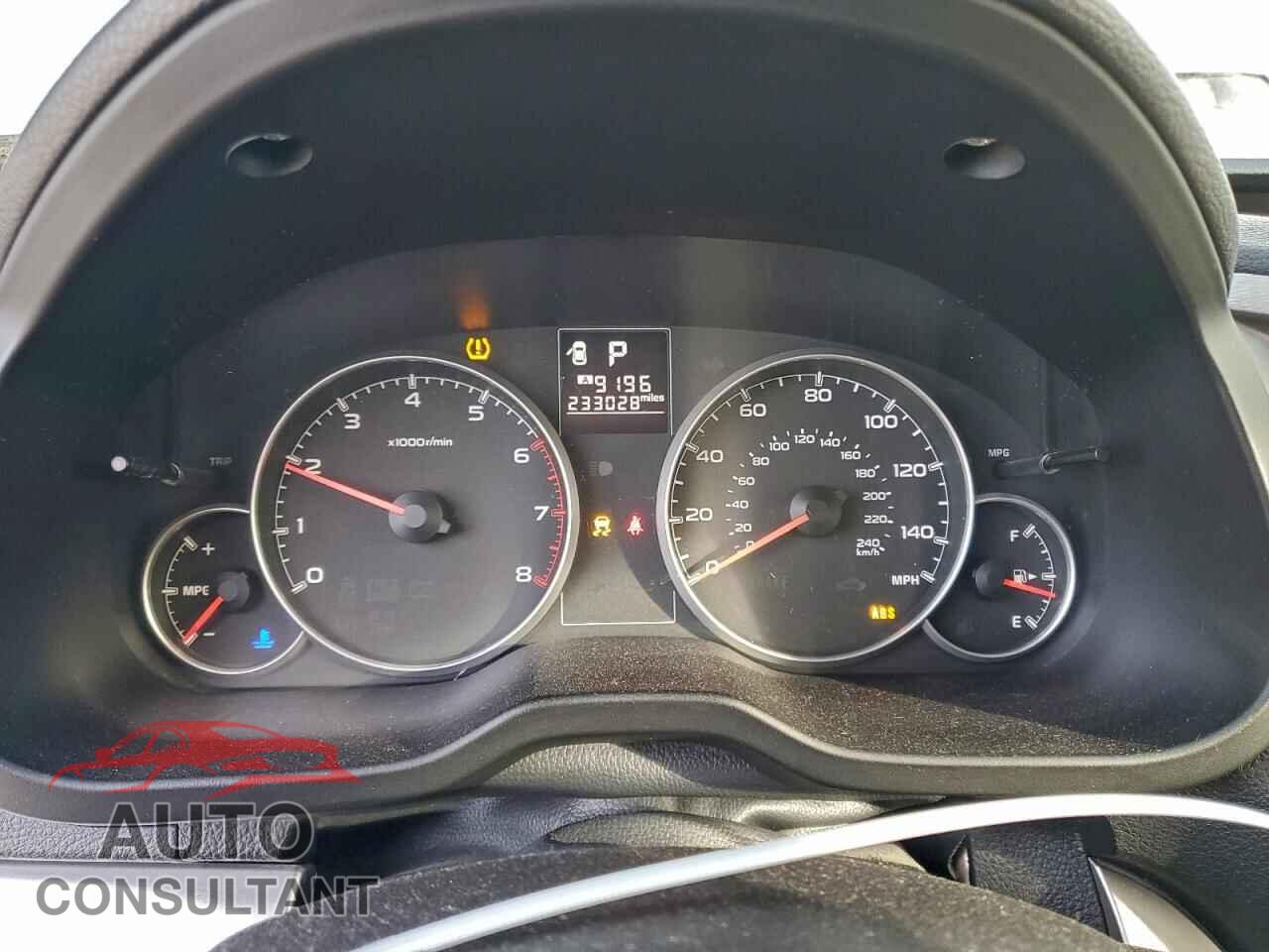 SUBARU OUTBACK 2014 - 4S4BRBCC1E3294199
