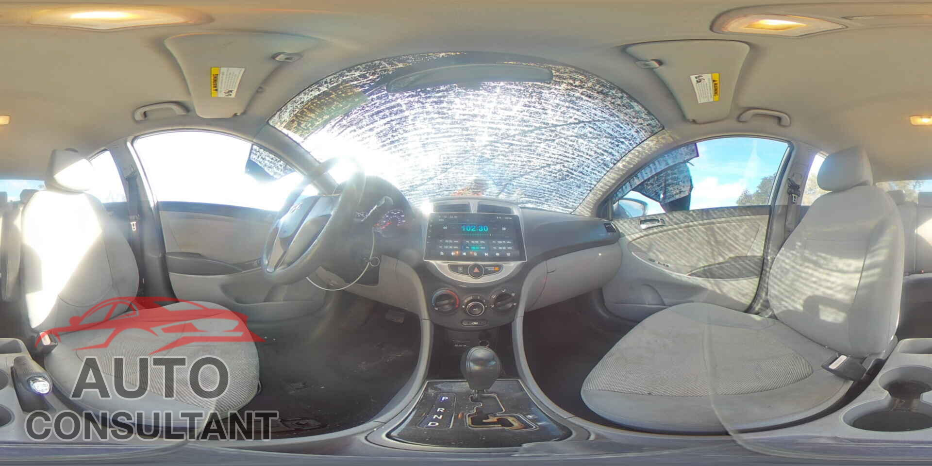 HYUNDAI ACCENT 2012 - KMHCT4AE7CU213963