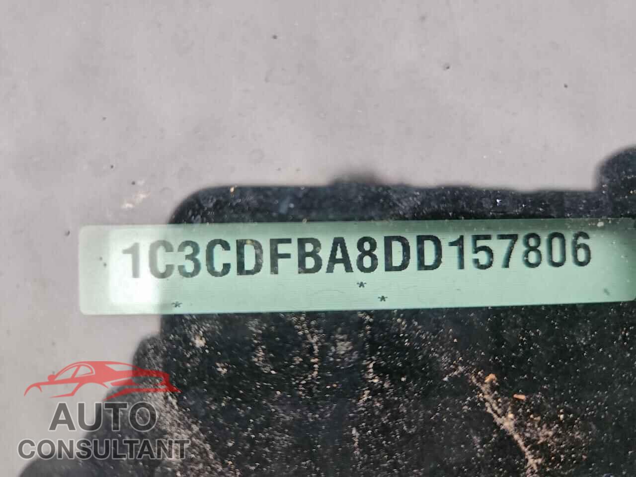 DODGE DART 2013 - 1C3CDFBA8DD157806