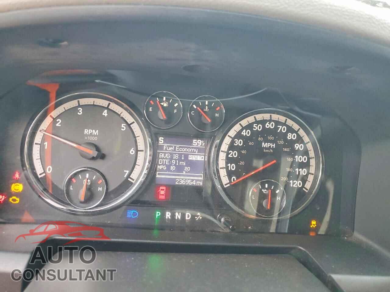 DODGE RAM 1500 2012 - 1C6RD6GP7CS242379