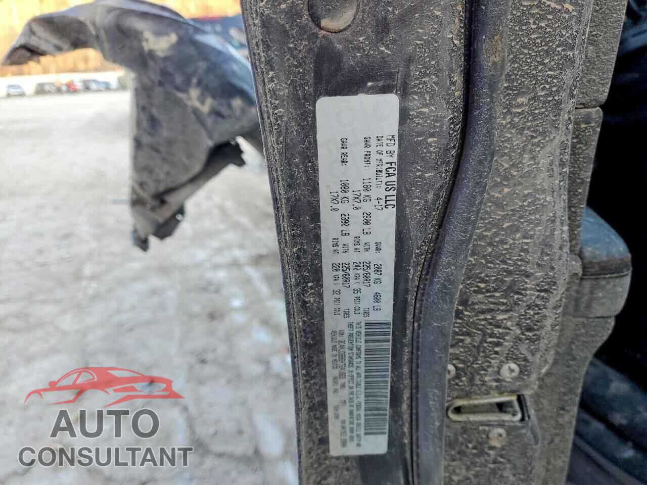 JEEP COMPASS 2017 - 3C4NJDBB6HT641869