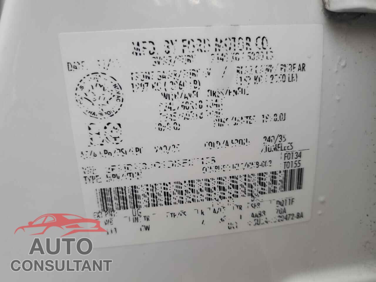 FORD EDGE 2013 - 2FMDK3JC1DBE27158