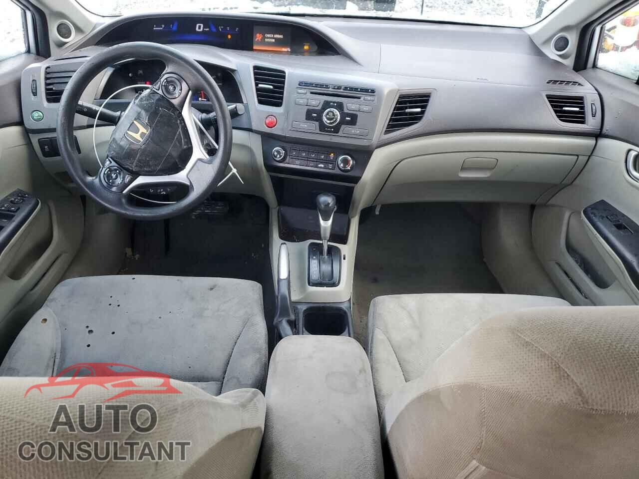 HONDA CIVIC 2012 - 19XFB2F88CE010168