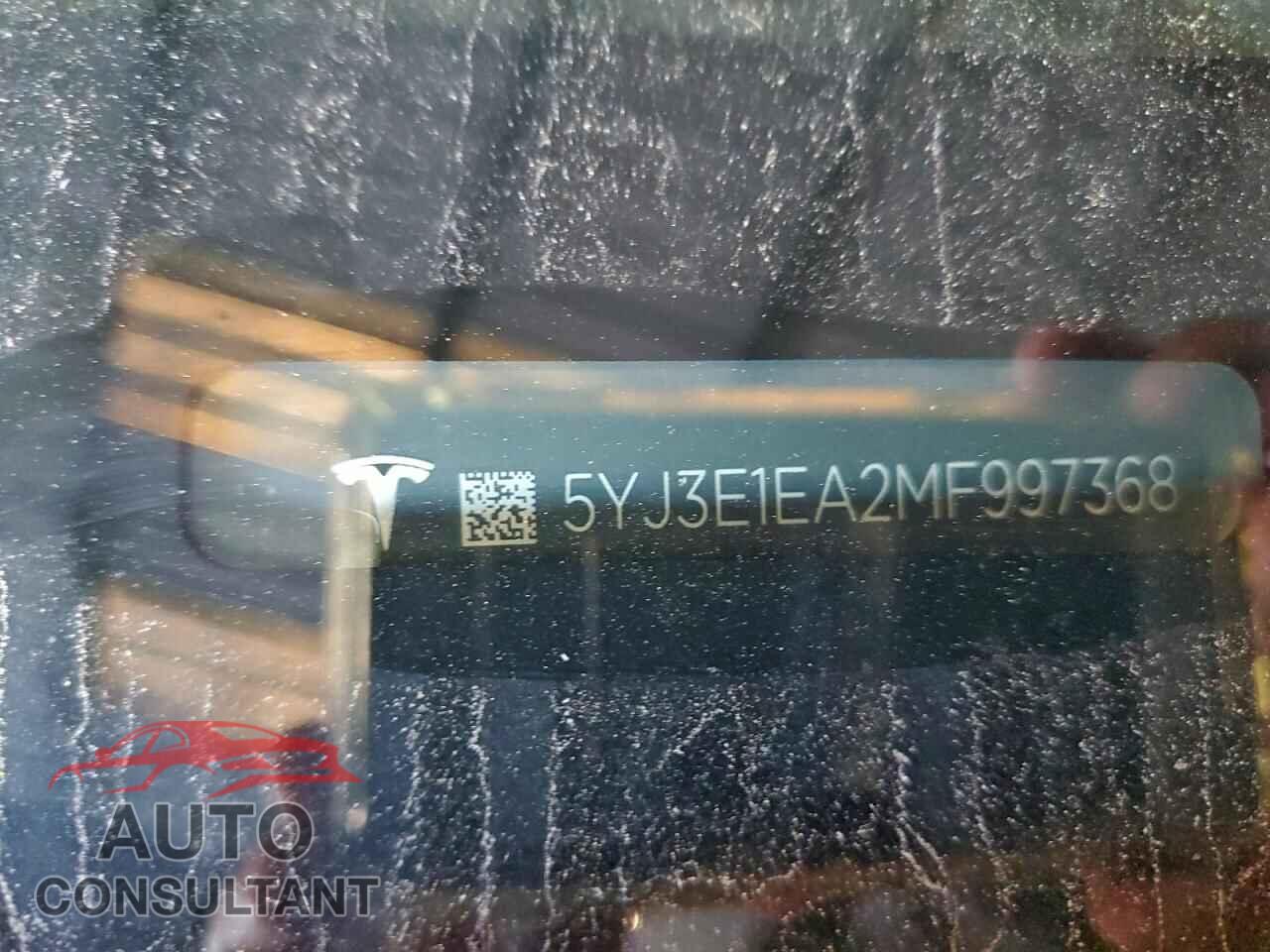 TESLA MODEL 3 2021 - 5YJ3E1EA2MF997368