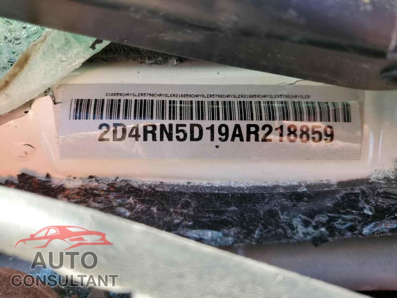 DODGE CARAVAN 2010 - 2D4RN5D19AR218859