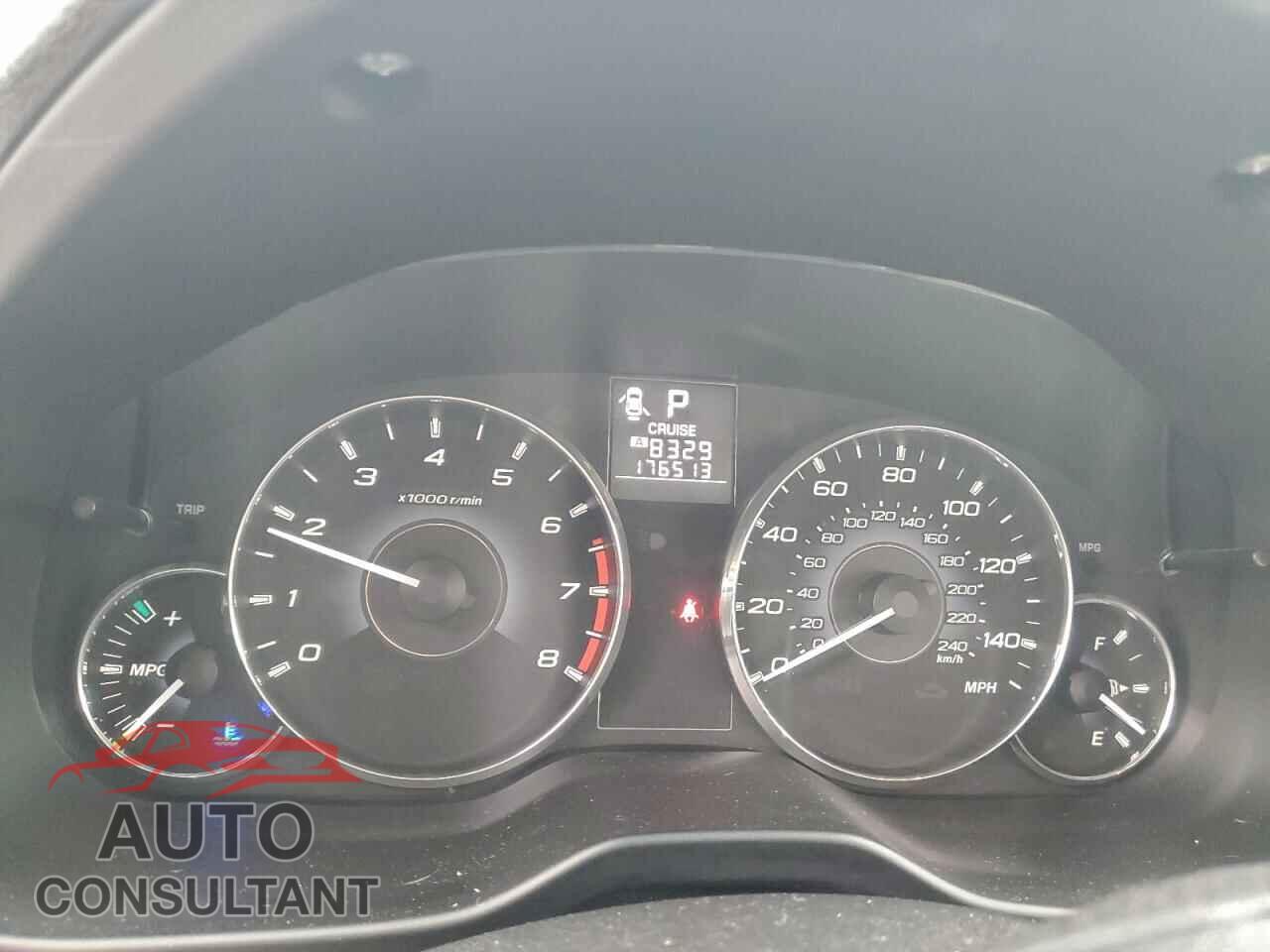 SUBARU OUTBACK 2012 - 4S4BRBCC8C3201627
