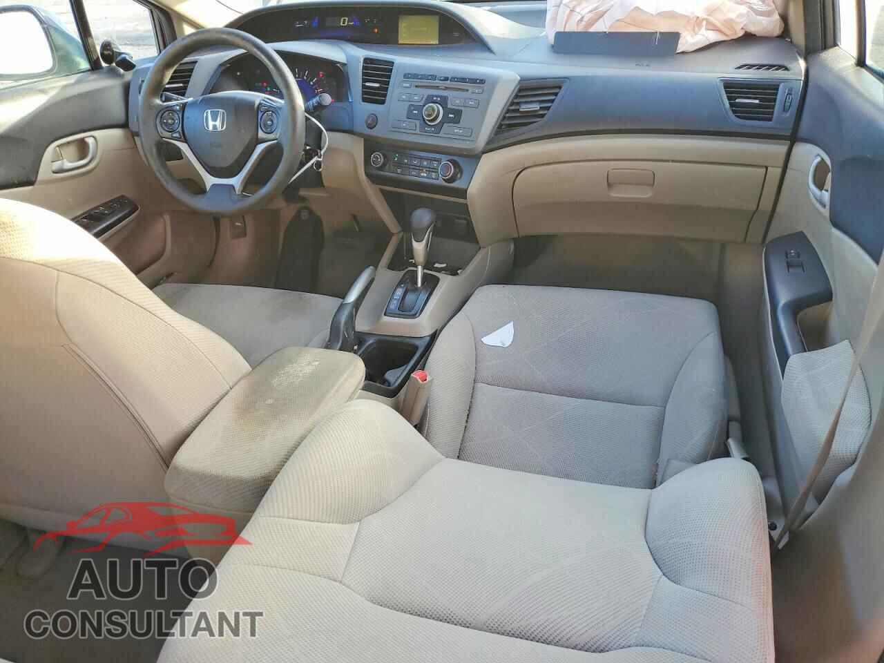 HONDA CIVIC 2012 - 19XFB2F59CE094443
