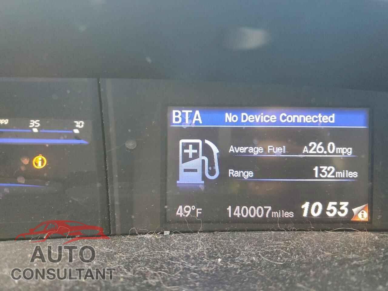 HONDA CIVIC 2012 - 19XFB2F88CE312821