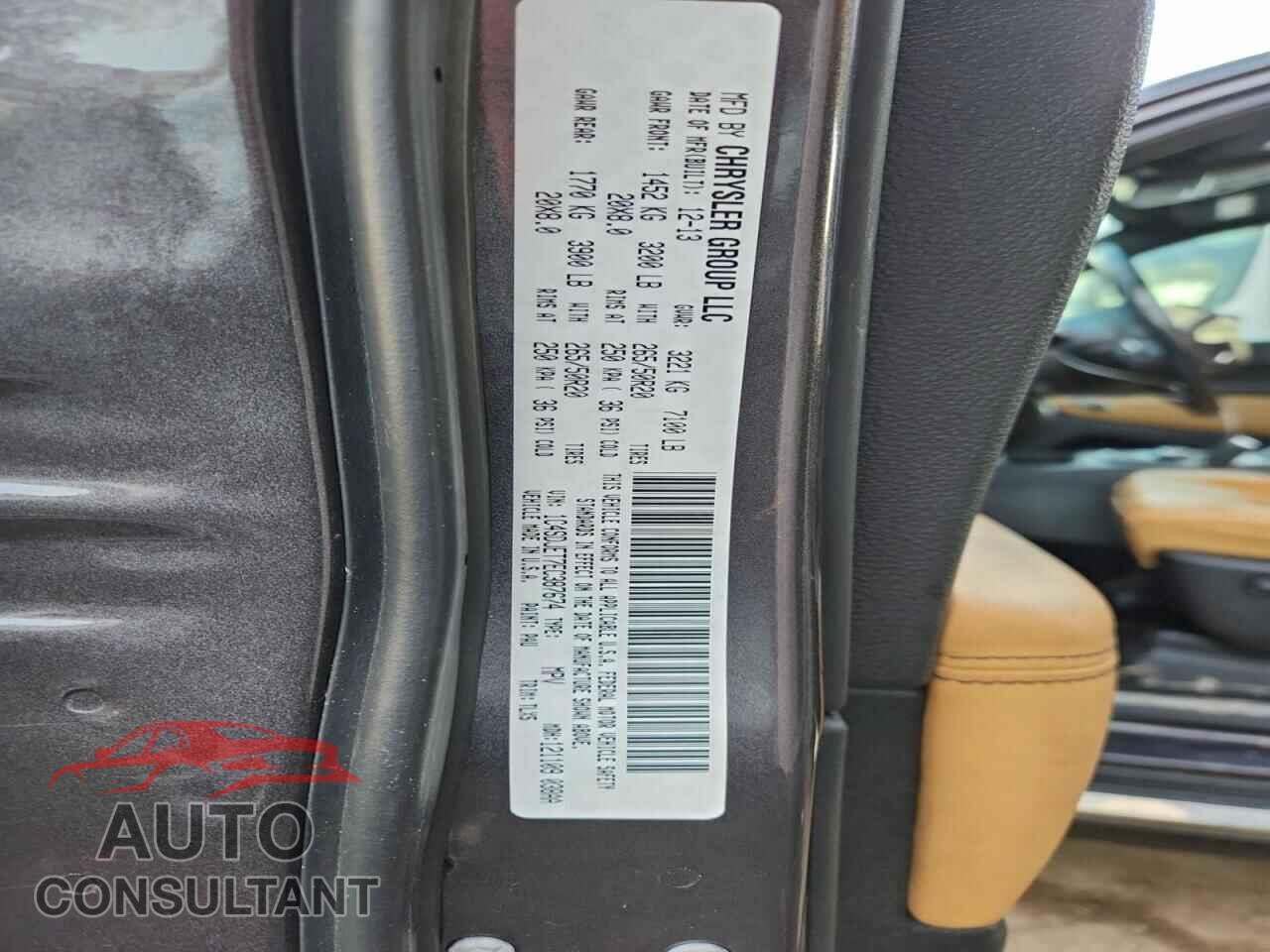 DODGE DURANGO 2014 - 1C4SDJET7EC387674