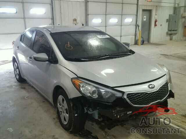 KIA FORTE 2016 - KNAFX4A65G5555858