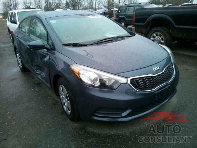 KIA FORTE 2016 - KNAFK4A6XG5496238