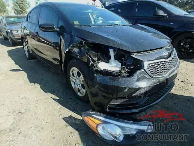 KIA FORTE 2015 - KNAFK4A62F5276221