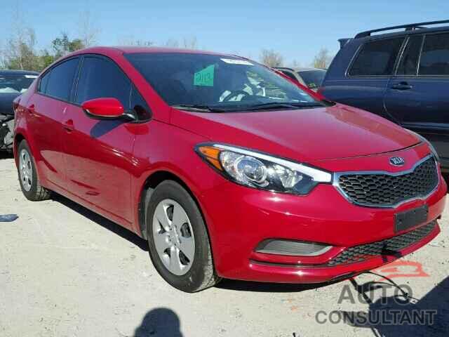 KIA FORTE 2016 - KNAFK4A64G5468208