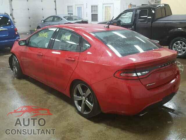DODGE DART 2015 - 1C3CDFEBXFD116777