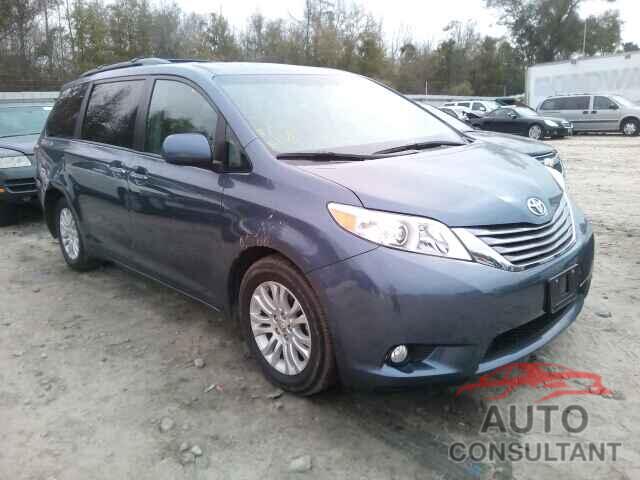 TOYOTA SIENNA 2015 - 5TDYK3DC9FS536504