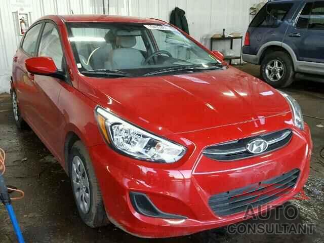 HYUNDAI ACCENT 2016 - KMHCT4AE2GU089655