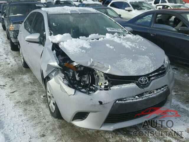 TOYOTA COROLLA 2016 - 2T1BURHE4GC481615
