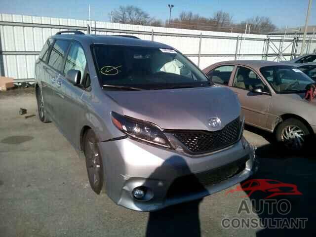 TOYOTA SIENNA 2015 - 5TDXK3DC6FS603829