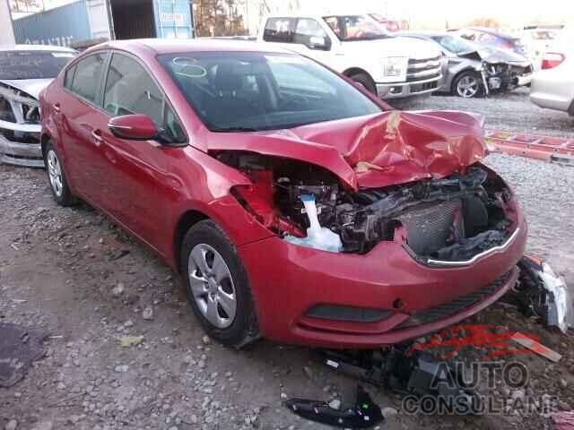 KIA FORTE 2015 - KNAFX4A60F5324221