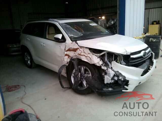 TOYOTA HIGHLANDER 2015 - 5TDDKRFH3FS097682