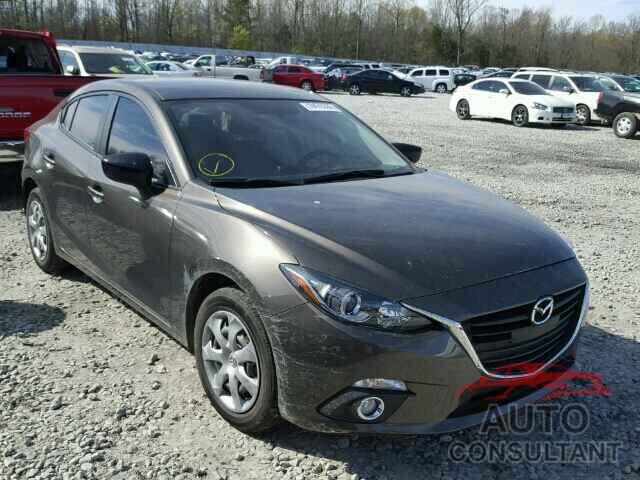 MAZDA 3 2015 - JM1BM1T72F1255408