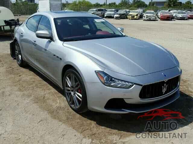 MASERATI ALL MODELS 2017 - ZAM57RSS9H1218654