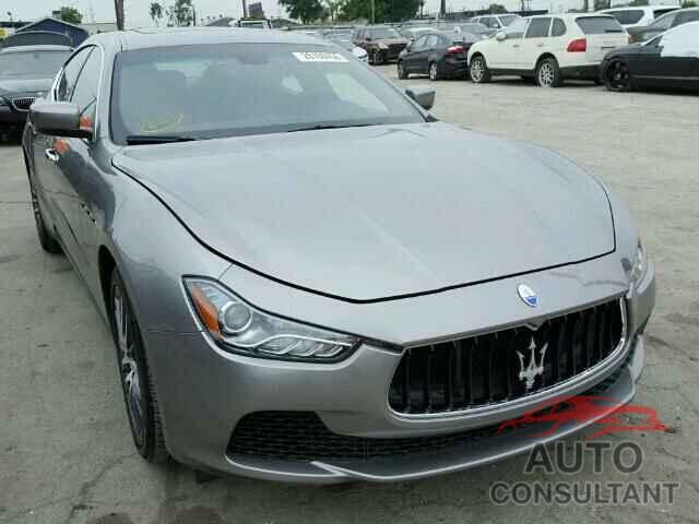 MASERATI ALL MODELS 2015 - ZAM57XSA5F1162186