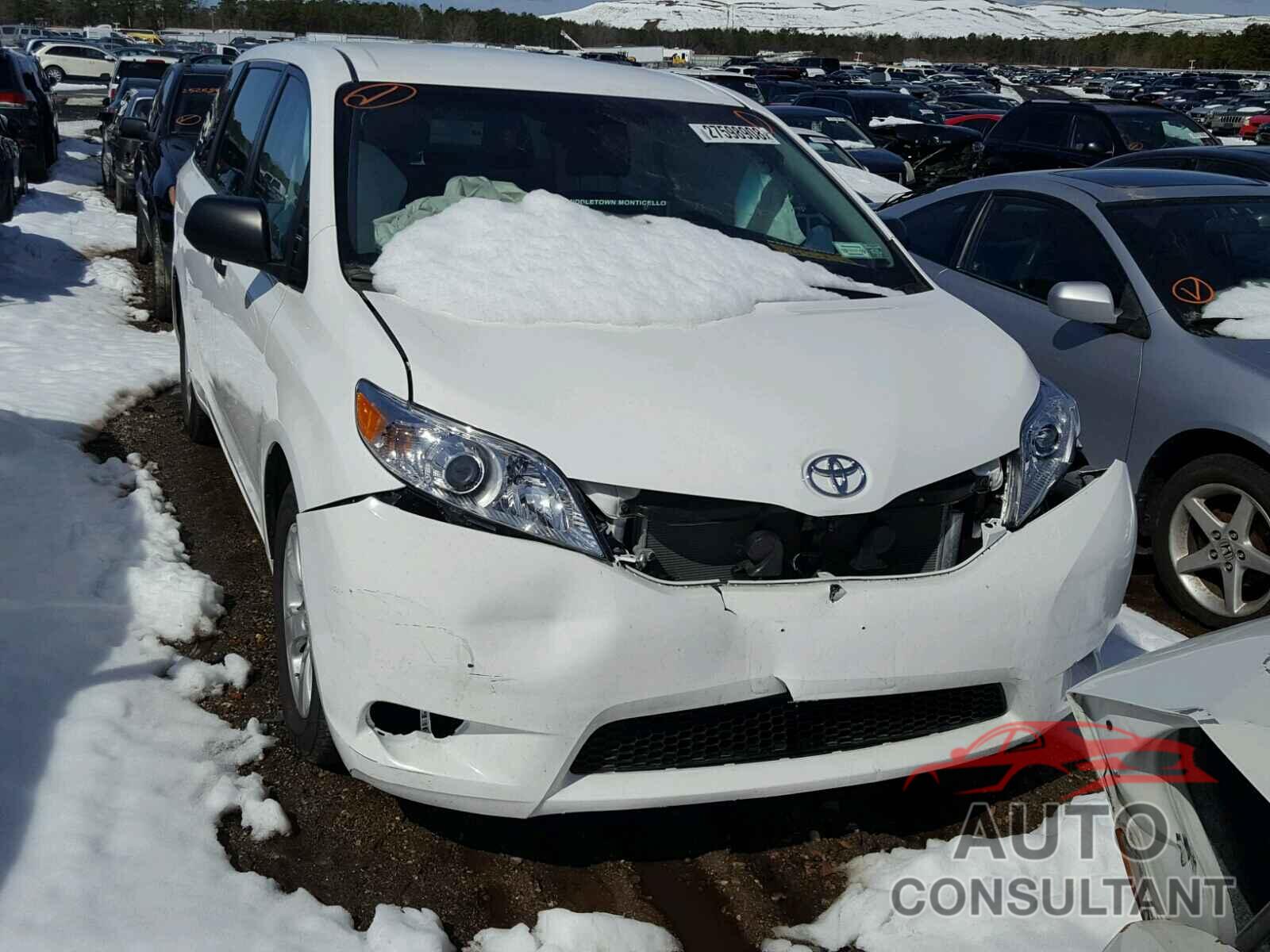 TOYOTA SIENNA 2017 - 5TDZZ3DC1HS873445