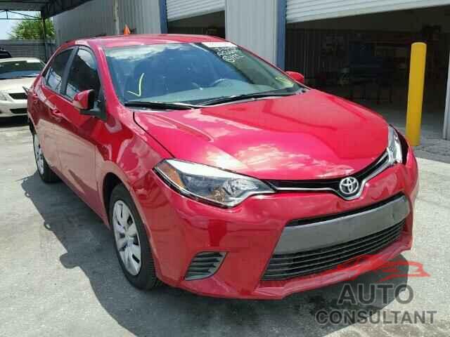 TOYOTA COROLLA 2016 - 2T1BURHEXGC656255