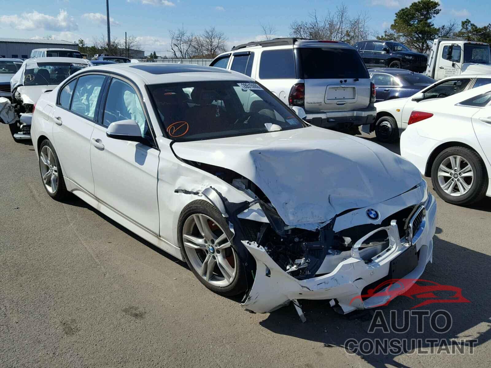 BMW 3 SERIES 2017 - WBA8D9G38HNU65472