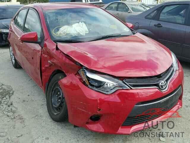 TOYOTA COROLLA 2016 - 2T1BURHE6GC566715