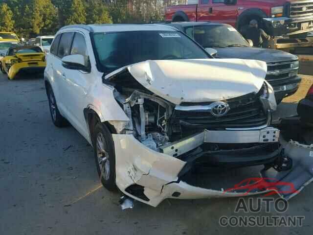 TOYOTA HIGHLANDER 2015 - 5TDKKRFH8FS096325