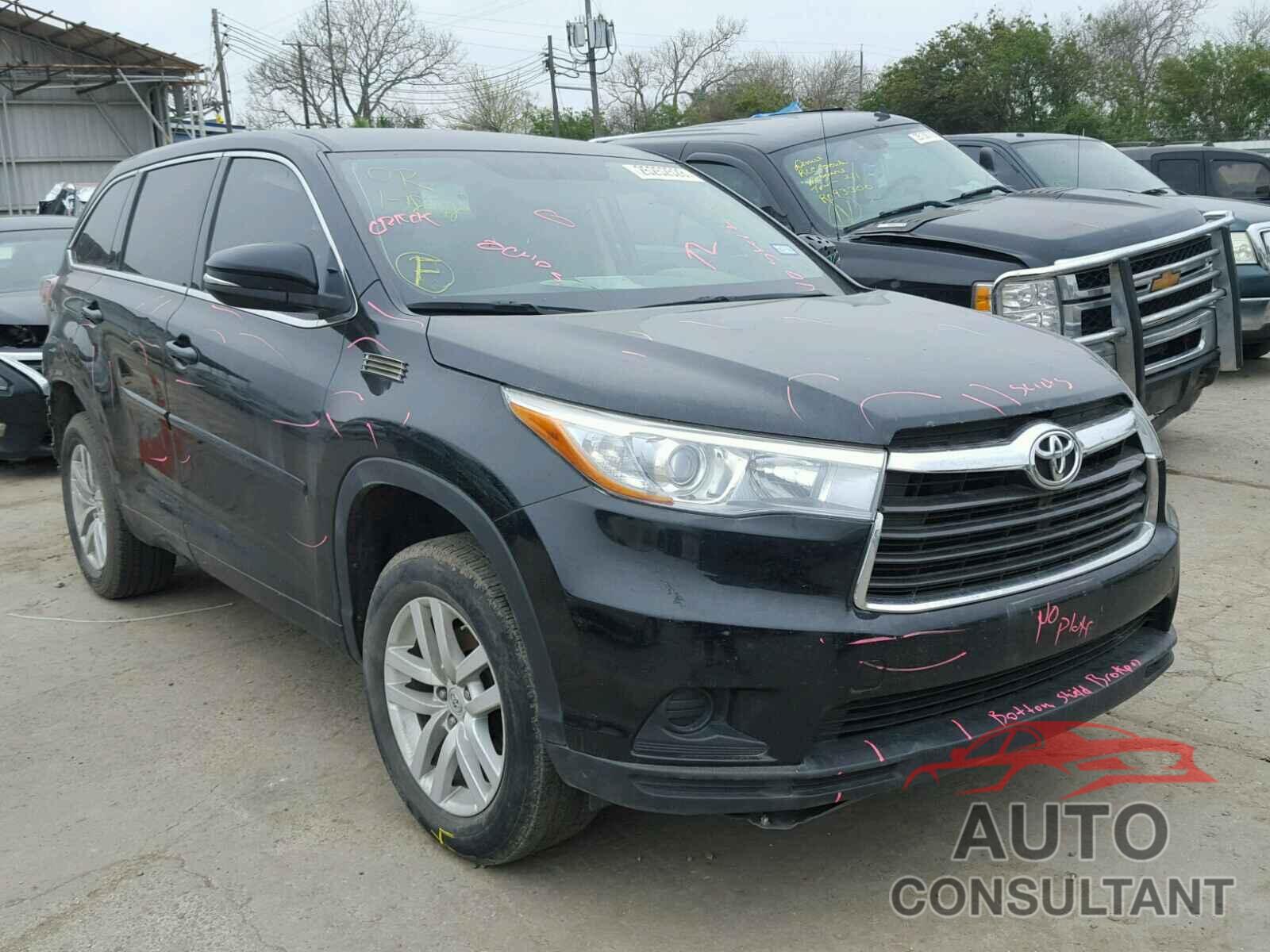 TOYOTA HIGHLANDER 2015 - 5TDZARFH6FS011807