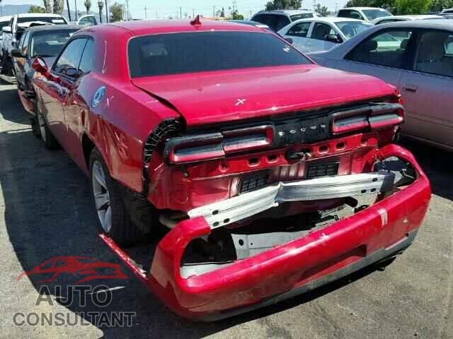 DODGE CHALLENGER 2016 - 2C3CDZAG9GH101839
