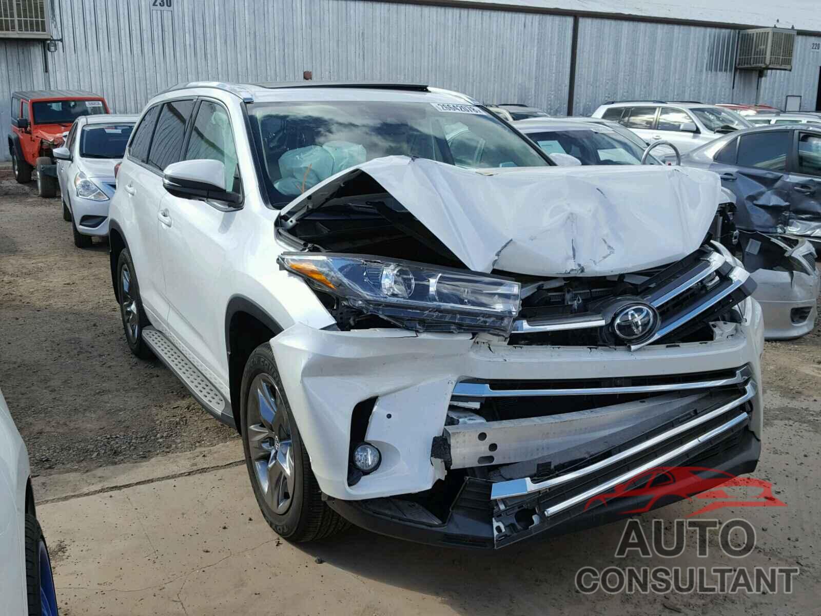 TOYOTA HIGHLANDER 2017 - 5TDYZRFH5HS199131