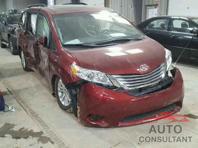 TOYOTA SIENNA 2015 - 5TDYK3DC5FS674850