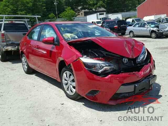 TOYOTA COROLLA 2016 - 2T1BURHE4GC620819