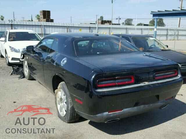 DODGE CHALLENGER 2016 - 2C3CDZAG3GH184622