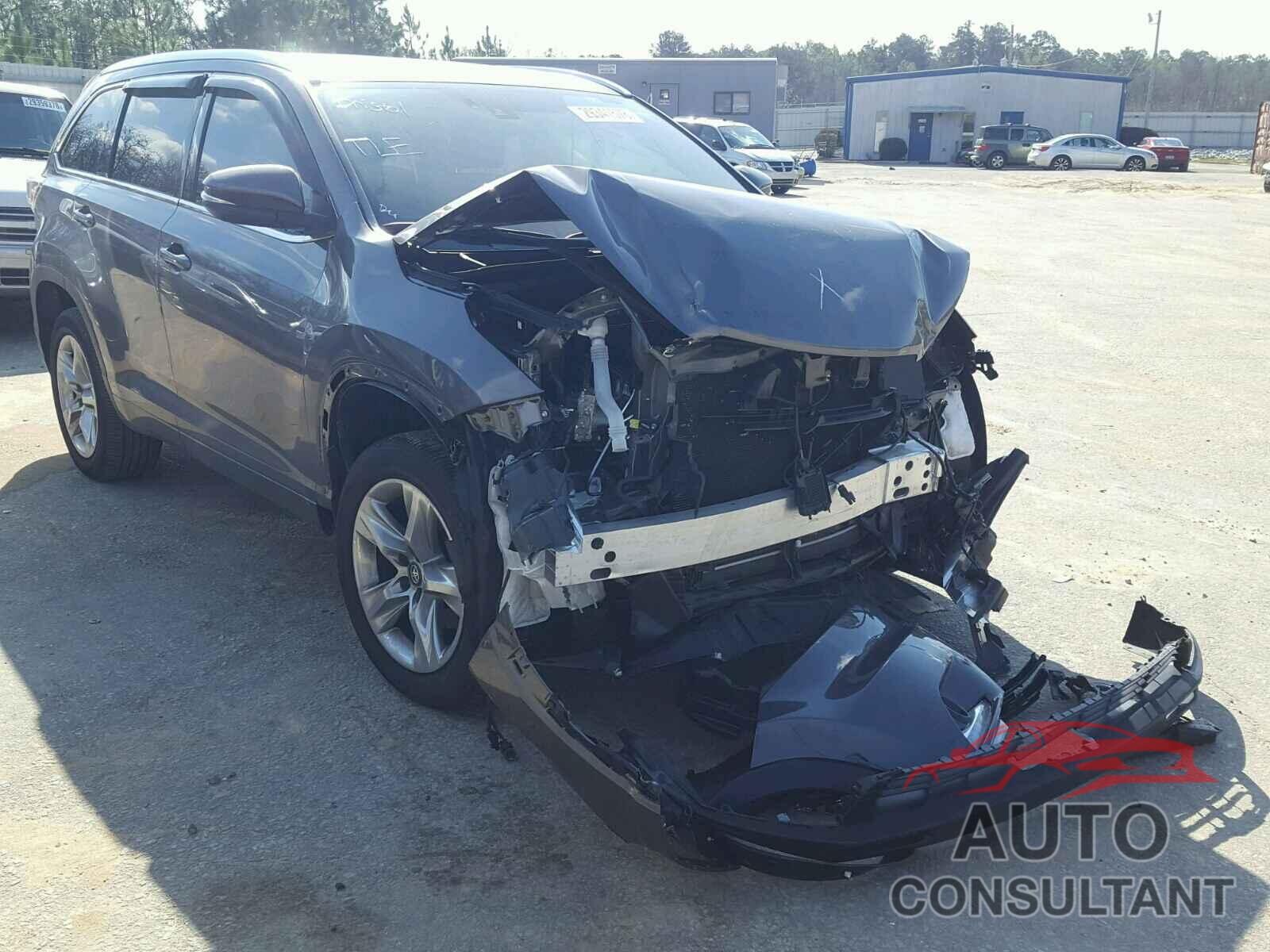 TOYOTA HIGHLANDER 2016 - 5TDYKRFH9GS172646