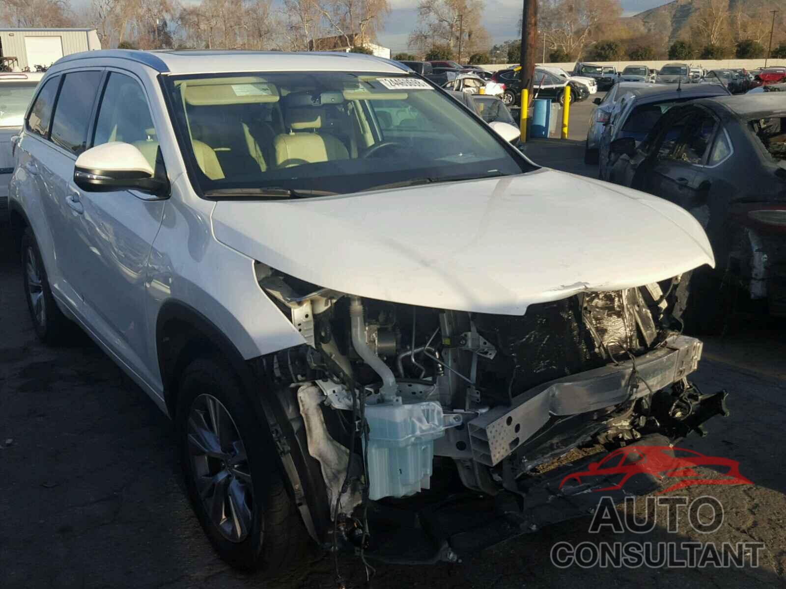 TOYOTA HIGHLANDER 2015 - 5TDKKRFH7FS105676
