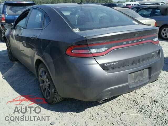 DODGE DART 2015 - 1C3CDFBB4FD205717