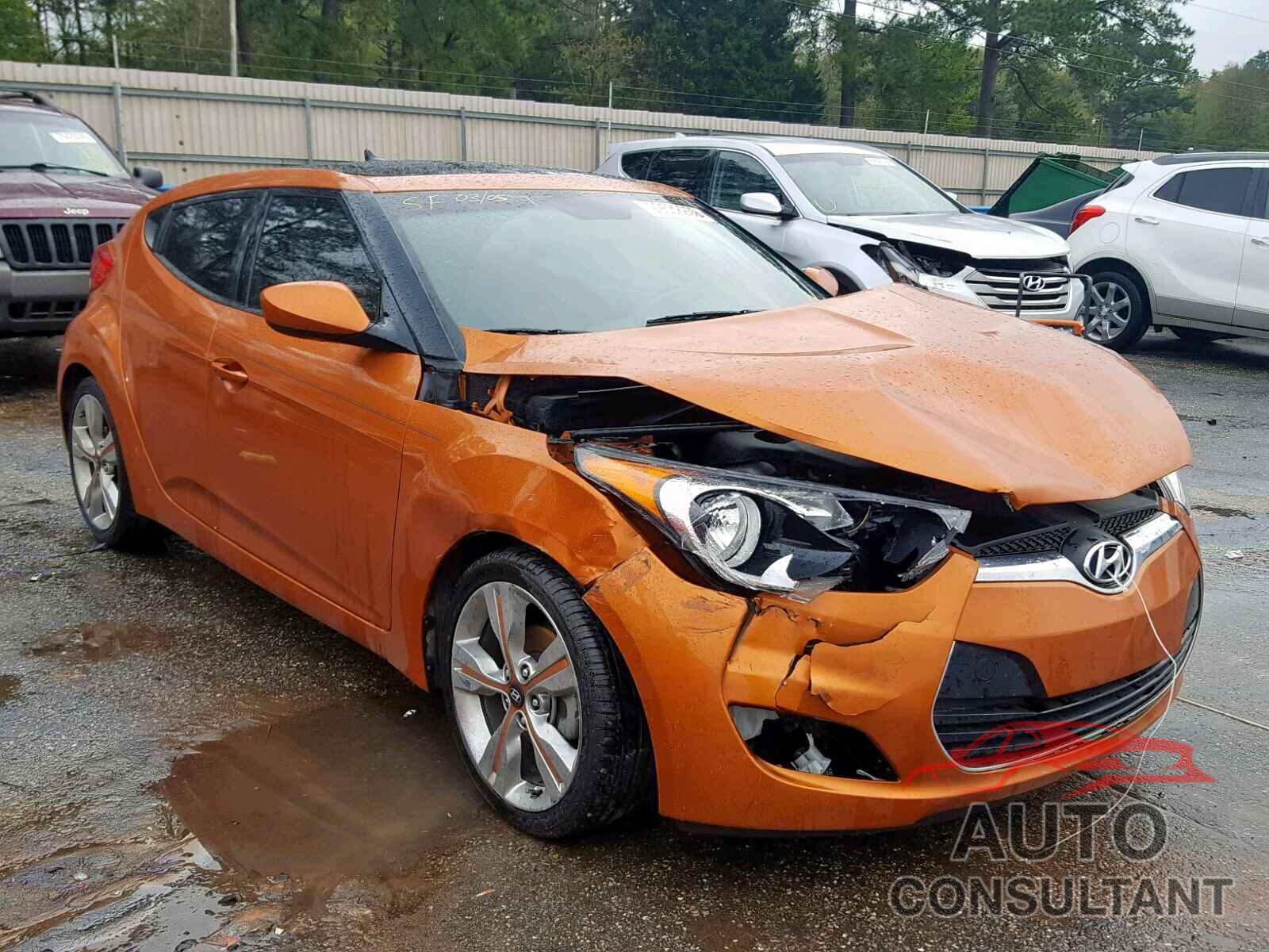 HYUNDAI VELOSTER 2016 - KNAFK5A87J5744721