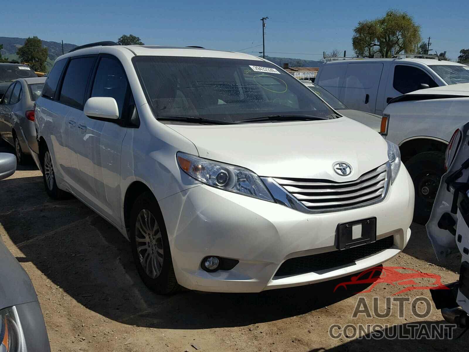 TOYOTA SIENNA 2017 - 5TDYZ3DC9HS833237